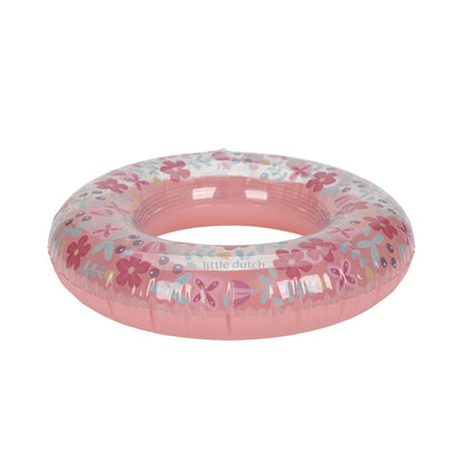 Little Dutch Swim Ring - Pink Flowers