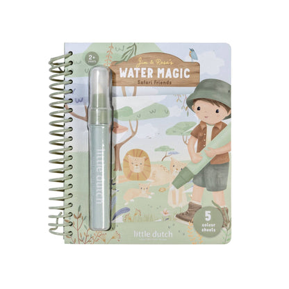 Little Dutch Water Magic Book - Safari Friends Jim