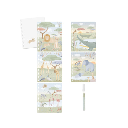 Little Dutch Water Magic Book - Safari Friends Jim
