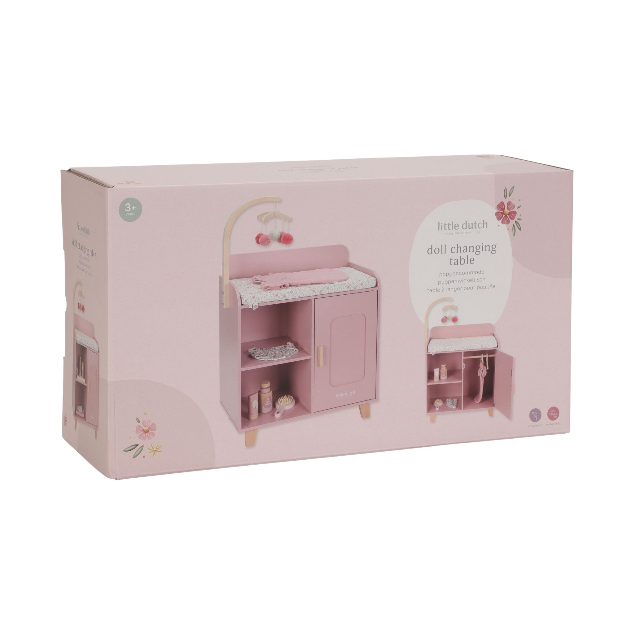Little Dutch Wooden Doll Changing Table | Scandiborn