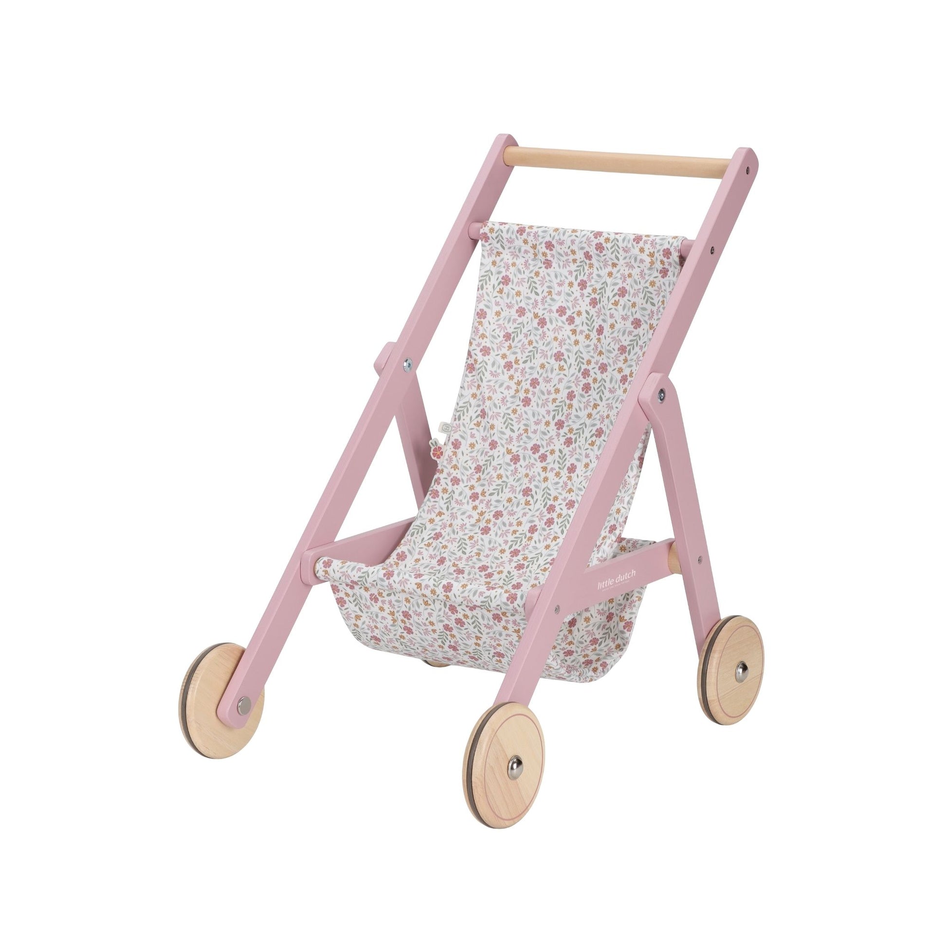 Little Dutch Wooden Doll Stroller Scandiborn