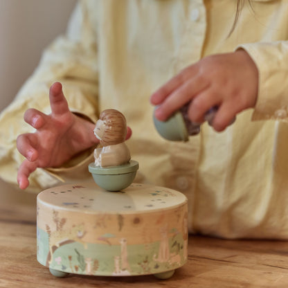 Little Dutch Wooden Music Box - Safari Friends