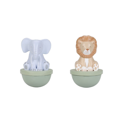 Little Dutch Wooden Music Box - Safari Friends