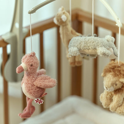 Little Dutch Wooden Music Mobile - Safari Friends