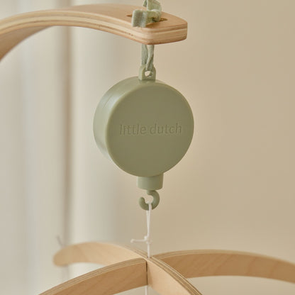 Little Dutch Wooden Music Mobile - Safari Friends