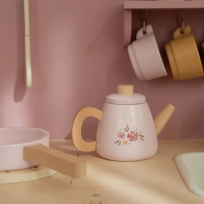 Little Dutch Wooden Play Kitchen - Pink