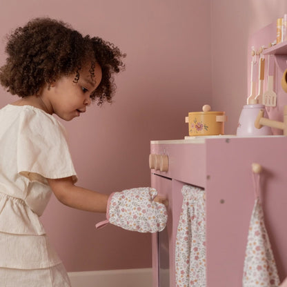 Little Dutch Wooden Play Kitchen - Pink