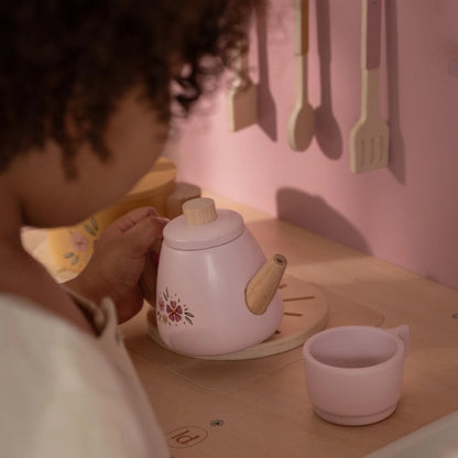 Little Dutch Wooden Play Kitchen - Pink
