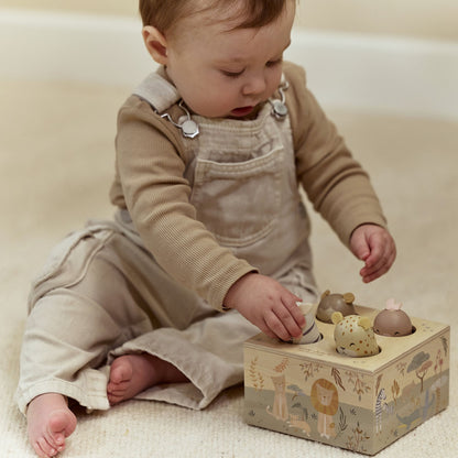 Little Dutch Wooden Pop-up Toy - Safari Friends
