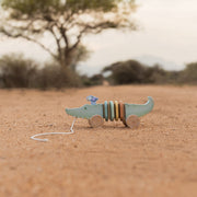 Little Dutch Wooden Pull Animal - Safari Friends
