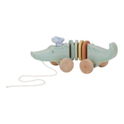 Little Dutch Wooden Pull Animal - Safari Friends