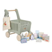 Little Dutch Wooden Shopping Trolley