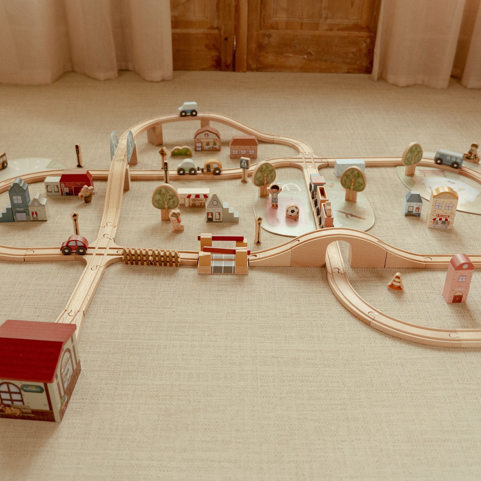 Little Dutch Wooden Train Track Set XL | Scandiborn
