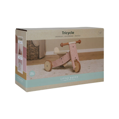 Little Dutch Wooden Trike - Pink