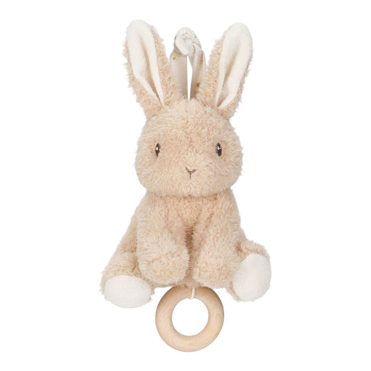 Little Dutch Musical Pull Toy - Baby Bunny