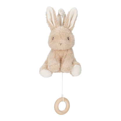 Little Dutch Musical Pull Toy - Baby Bunny