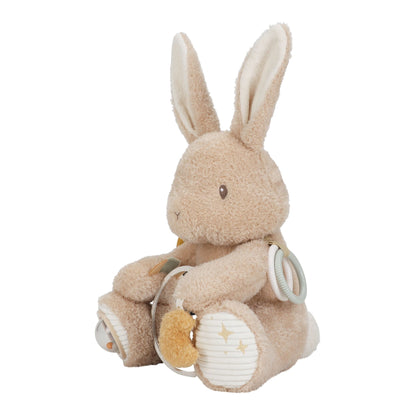 Little Dutch Activity Cuddle Toy - Baby Bunny