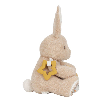 Little Dutch Activity Cuddle Toy - Baby Bunny