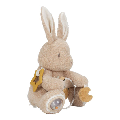 Little Dutch Activity Cuddle Toy - Baby Bunny