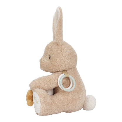 Little Dutch Activity Cuddle Toy - Baby Bunny