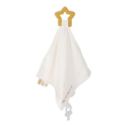 Little Dutch Cuddle Cloth With Teething Ring - Newborn Naturals