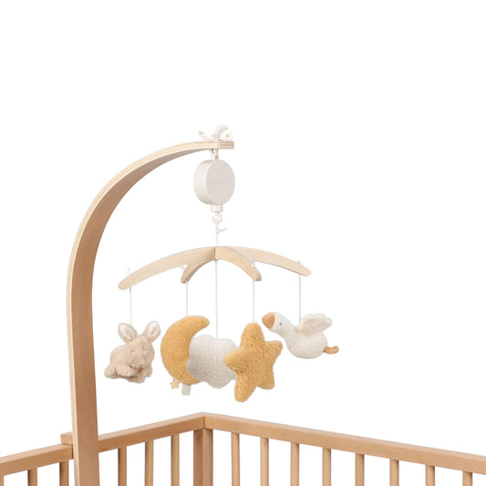Little Dutch Wooden Music Mobile - Newborn Naturals