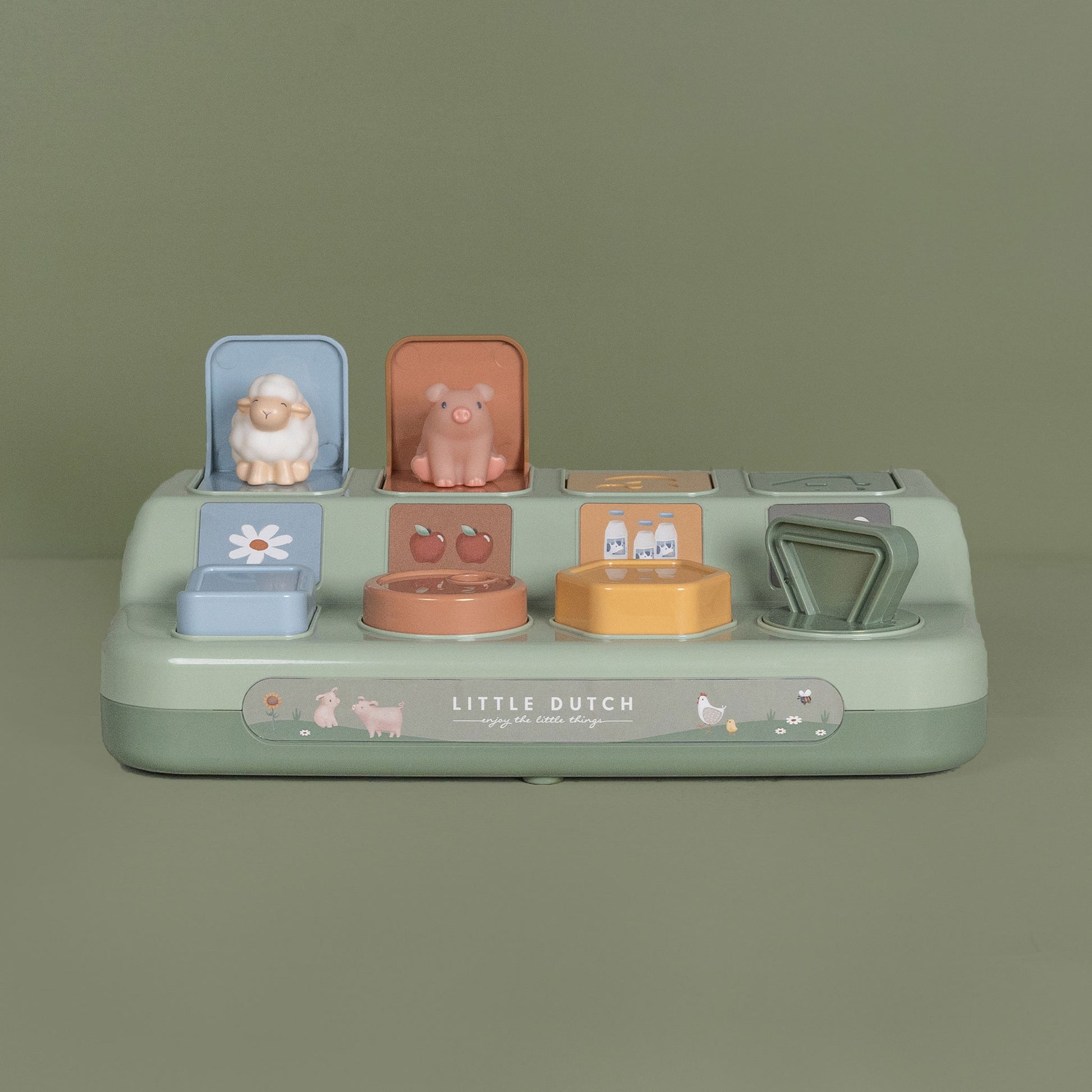 Little Dutch - Pop-up Game - Farm Animals