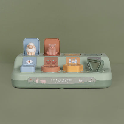 Little Dutch - Pop-up Game - Farm Animals