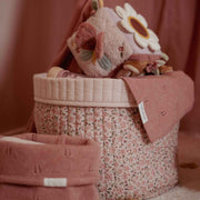 Little Dutch Quilted Storage Basket - Fairy Garden
