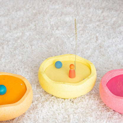 Stapelstein Stepping Stones Set of 3 - Warm Pastel