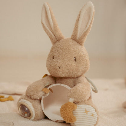 Little Dutch Activity Cuddle Toy - Baby Bunny