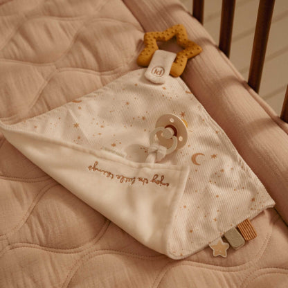 Little Dutch Cuddle Cloth With Teething Ring - Newborn Naturals