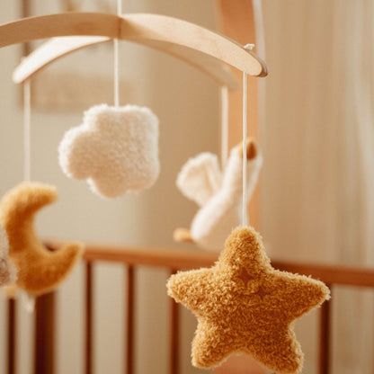 Little Dutch Wooden Music Mobile - Newborn Naturals