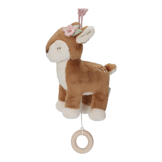 Little Dutch Musical Deer Pull Toy - Fairy Garden