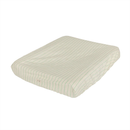 OYOY Changing Pad Cover - Bright Green