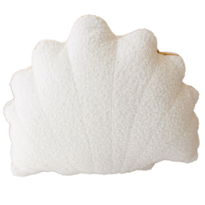 MiniCamp Boucle Seashell Cushion - Ecru