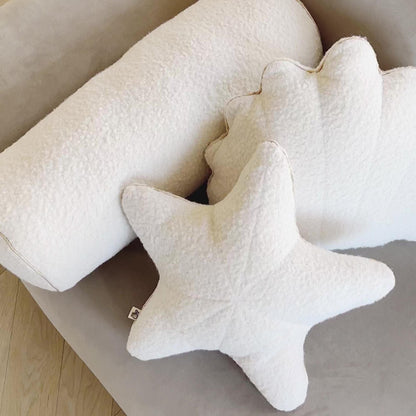 MiniCamp Boucle Starfish Cushion - Ecru