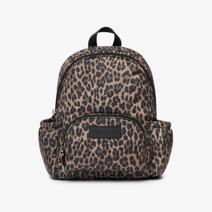 Tiba + Marl Mini Elwood Kids Backpack 2.0 - Brown Tonal Leopard Print