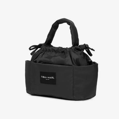 Tiba + Marl Mini Luna Drawstring Stroller Bag - Black
