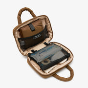 Tiba + Marl Puffy Changing Grab Bag - Coffee