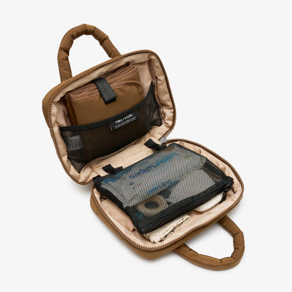 Tiba + Marl Puffy Changing Grab Bag - Coffee