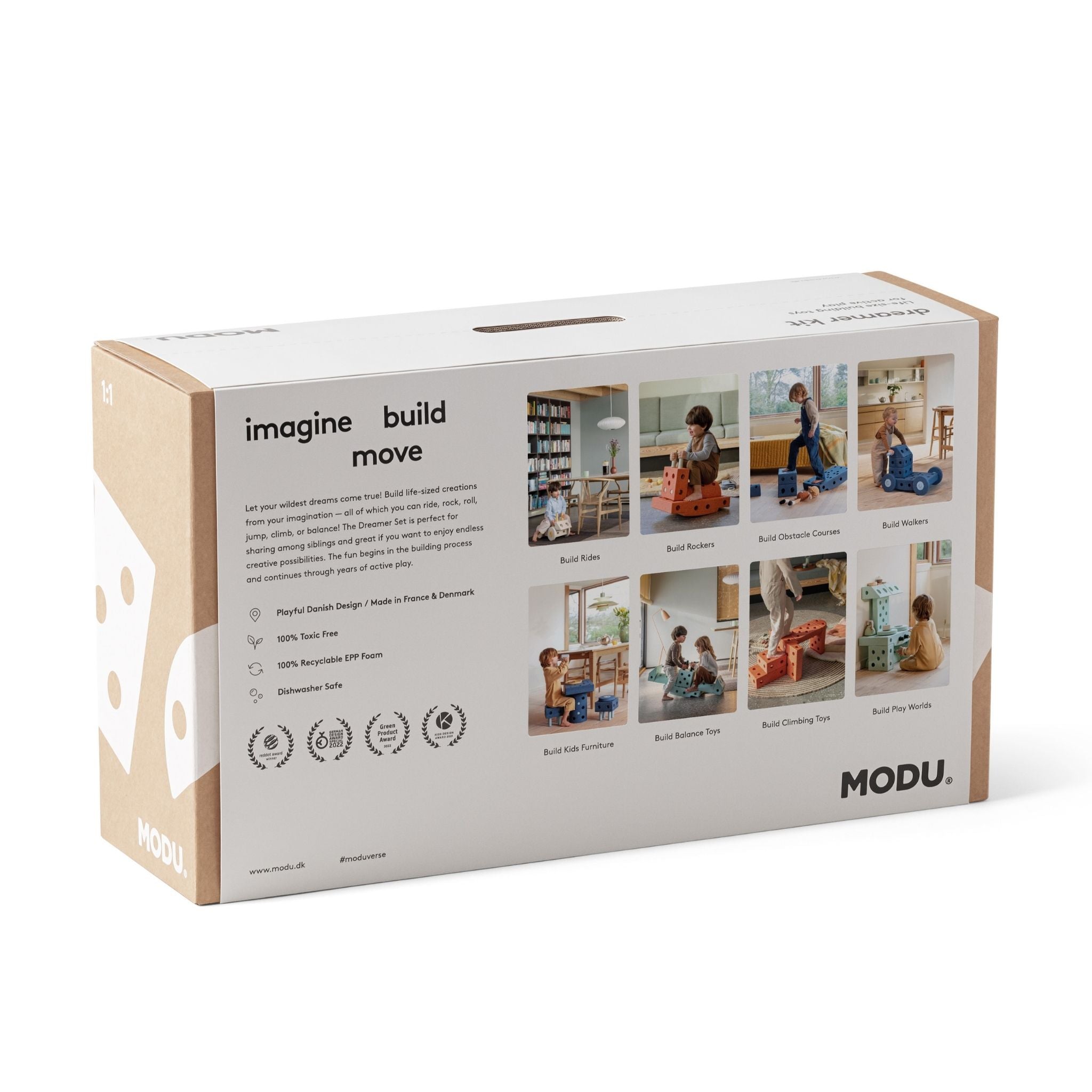 MODU Dreamer Set | Sand Grey | Scandiborn