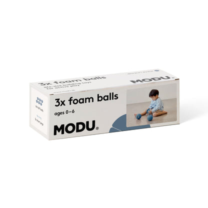 MODU Foam Balls 3 Pack - Deep Blue