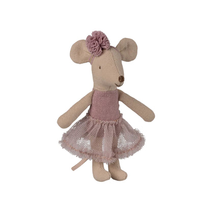 Maileg Ballerina Mouse Little Sister - Heather