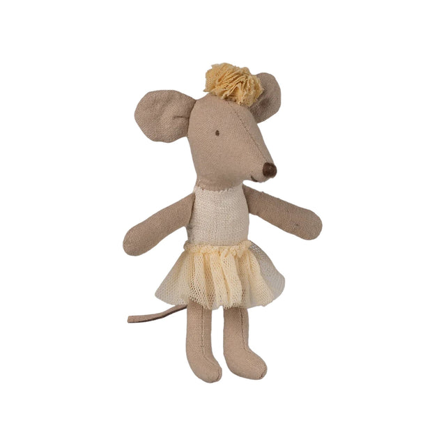 Maileg Ballerina Mouse Little Sister - Off white