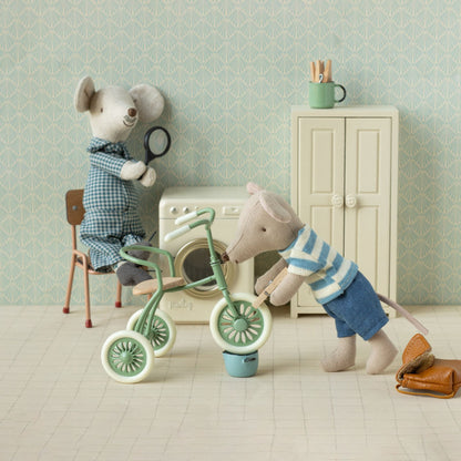 Maileg Big Brother Tricycle Mouse - Brown