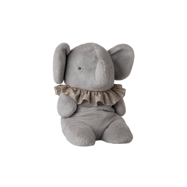 Maileg Big Plush Elephant - Blue/Grey
