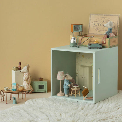 Maileg Grandma & Grandpa Mice in Cigarbox