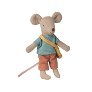 Maileg Little Brother Mouse with Bag
