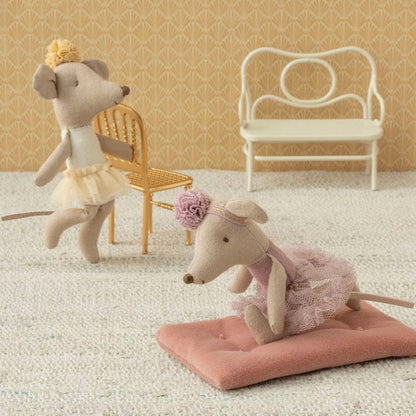Maileg Ballerina Mouse Little Sister - Off white